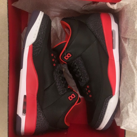 NIKE Air Jordan 3 Retro 'Crimson' 136064 005
